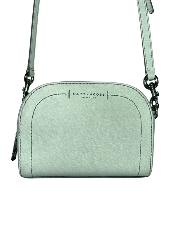 Marc Jacobs Storm Grey Leather Mini Crossbody Bag - Image 3