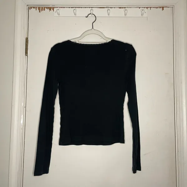 Wild Fable black long sleeve top - Image 3