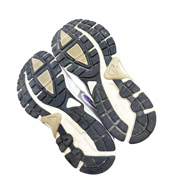 Nike Dart 9 White Purple Sneakers Sz 6 - Image 5