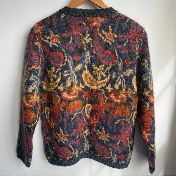 VTG Pitlochry Mohair Blend Cardigan Made in British Isles - Image 4