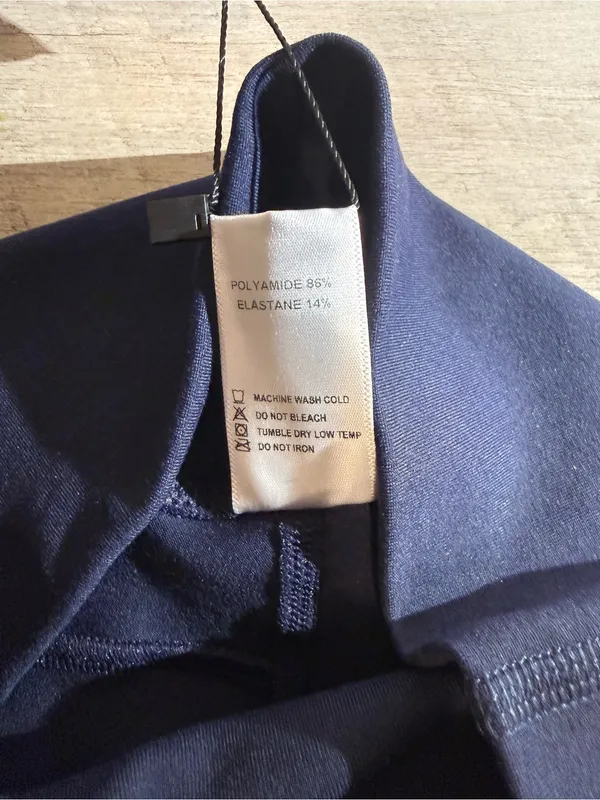 Colombian Navy High Waist Leggings - Image 7