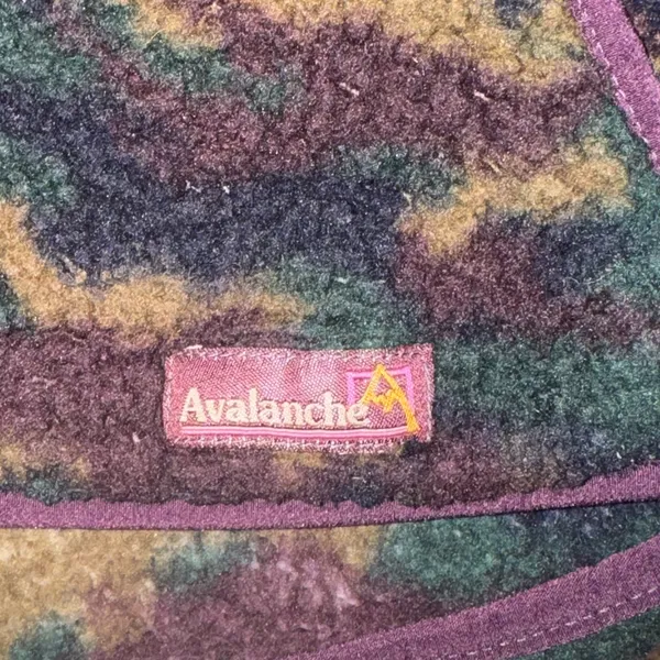 Avalanche Multicolor Fleece Pullover Womens Size Small - Image 3