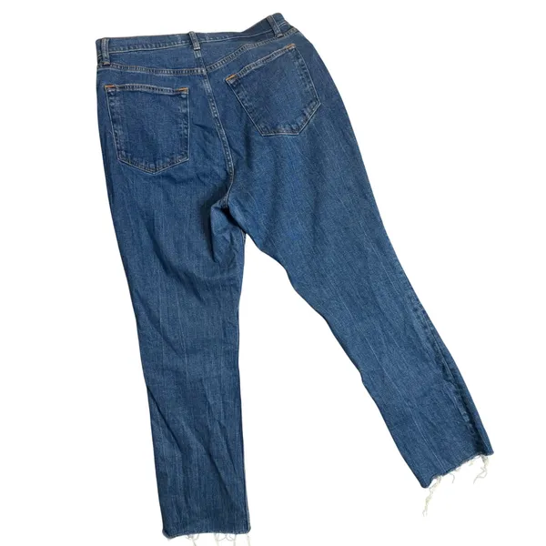 Abercrombie & Fitch Curve Love Ultra High Rise Jeans Womens 12 90s Slim Straight - Image 3