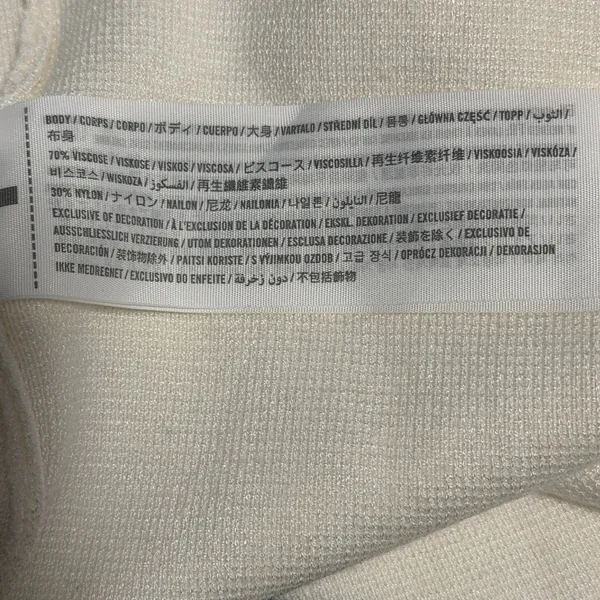 Abercrombie & Fitch Cream Knit Top - Image 7