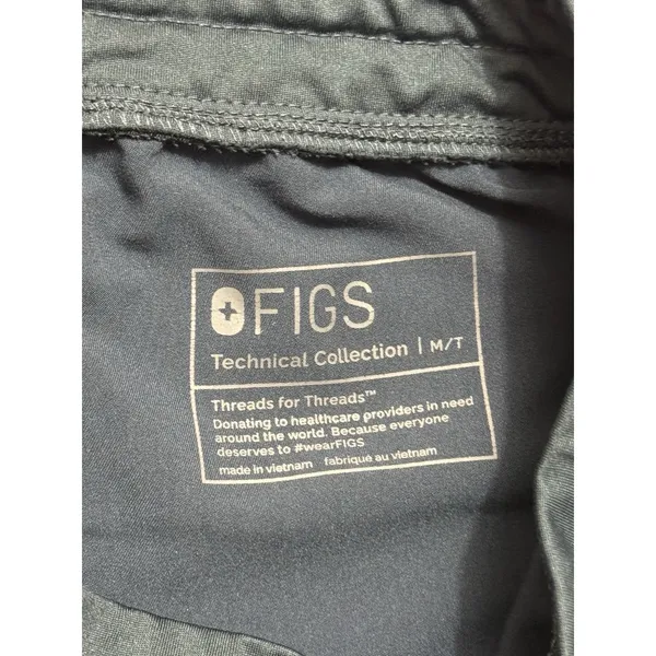 FIGS Women's Zamora Jogger Scrub Pants Technical Size Medium Tall - Image 3