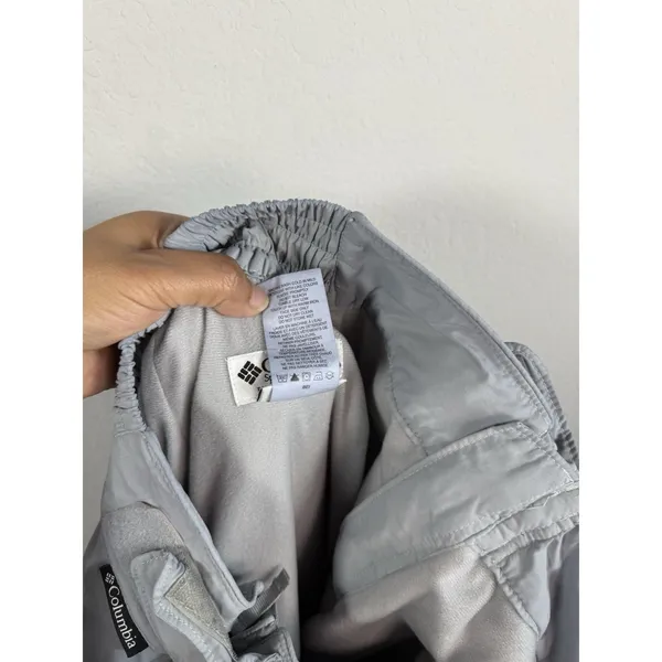 Columbia Vintage 90's Womens Full Side Zip Ski Snow Pants Gray Size XL F2 SL8087 - Image 12