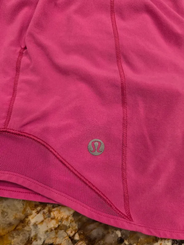 Lululemon Hotty Hot High-Rise Short Sonic Pink Size 2 - Image 8