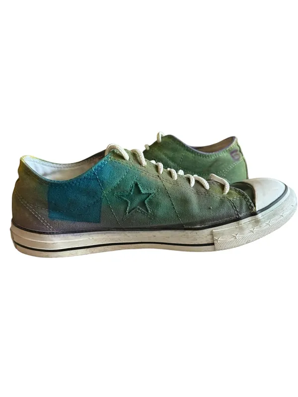 Vintage Converse One Star Rainbow Gradient Low Top Sneakers Women’s Size 10 - Image 5