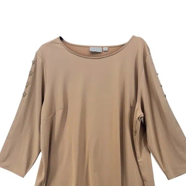 Joan Rivers‎ Tunic Top Camel XL - Image 3
