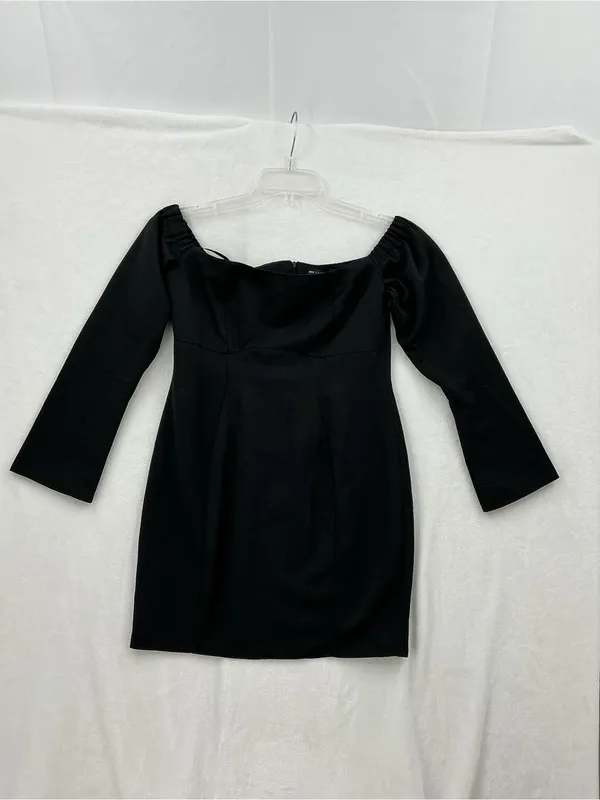 ASOS Black Off-Shoulder Mini Dress 1023 - Image 5