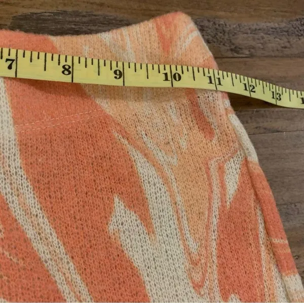 JADED LONDON Orange Swirl Ruched Hem Printed Knit Joggers Size US 2 s small - Image 10