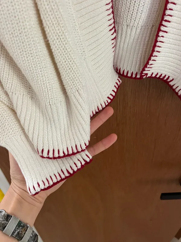 Hollister knit patriotic sweater - Image 6