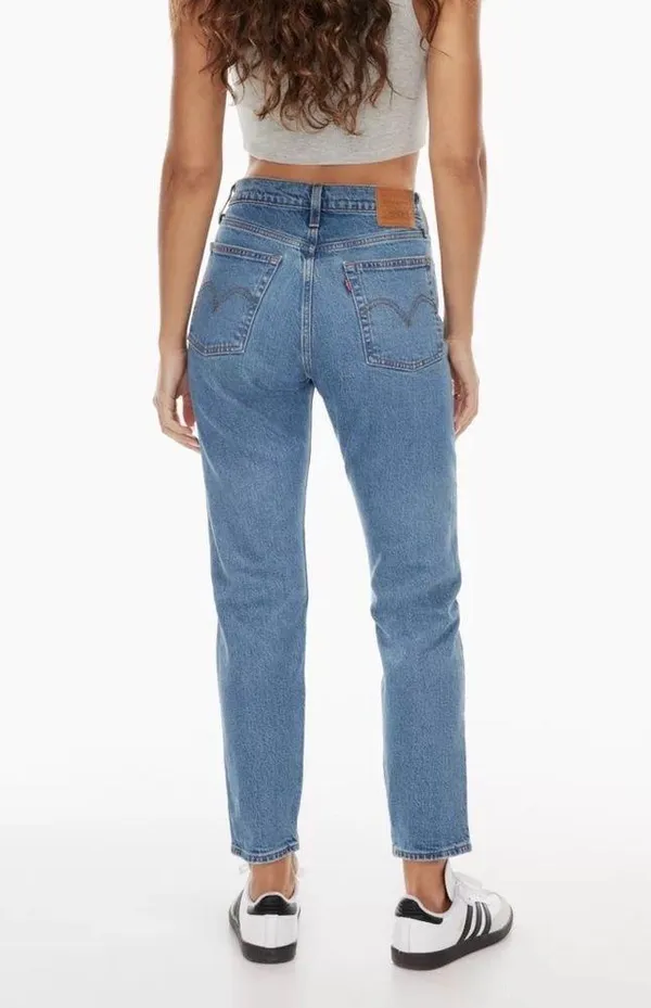 Levi's Wedgie Icon Straight Leg Jeans - Size 26 - Image 2
