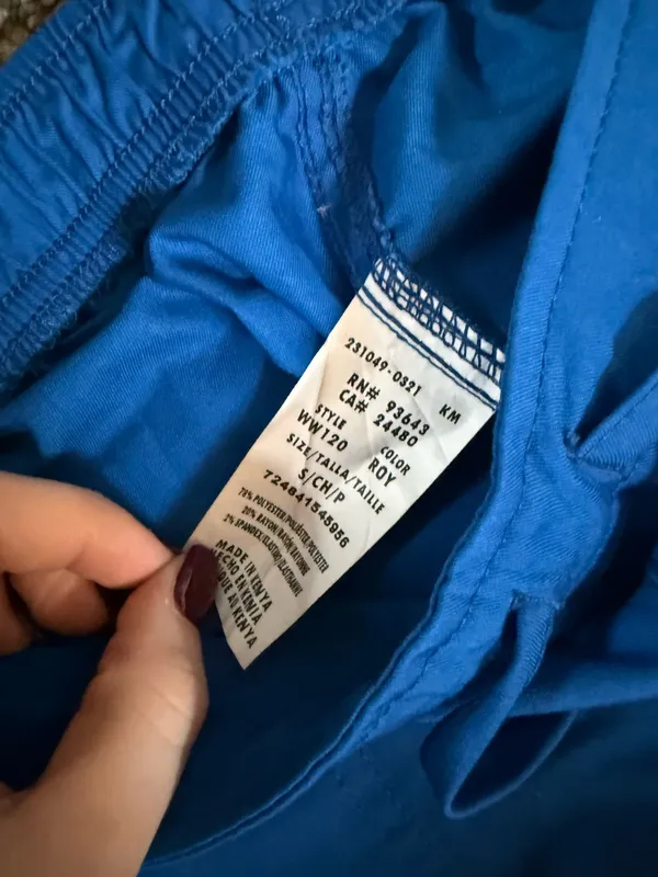 Cherokee Royal Blue Scrub Pants - Image 3
