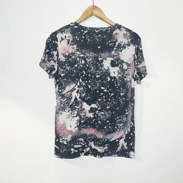 Amazon Nashville tie dye graphic black white and brown short sleeve tshirt - Image 7