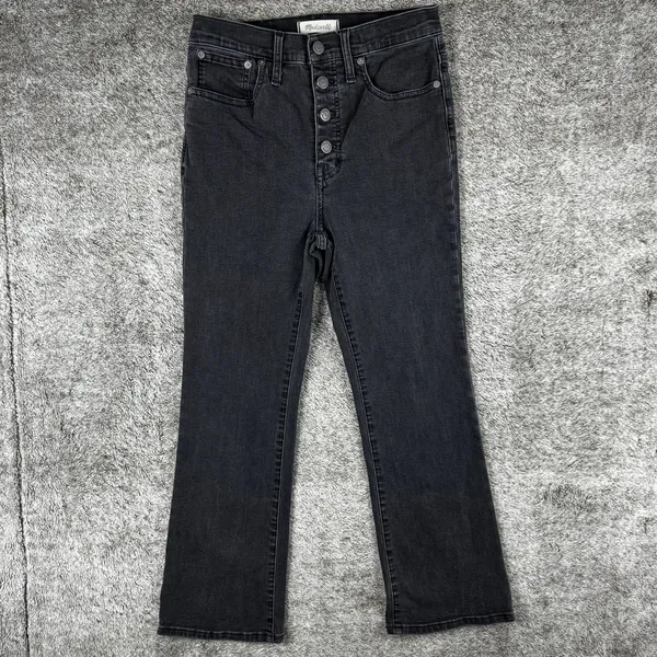 Madewell Denim Jeans Cali-Demi Boot Women's 27 - Image 2