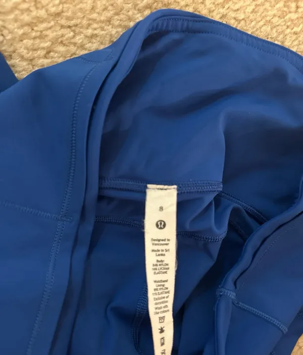 blue lululemon leggings  - Image 3