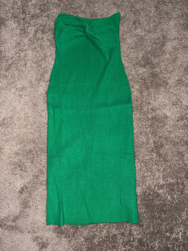 Amazon Green strapless dress - Image 3