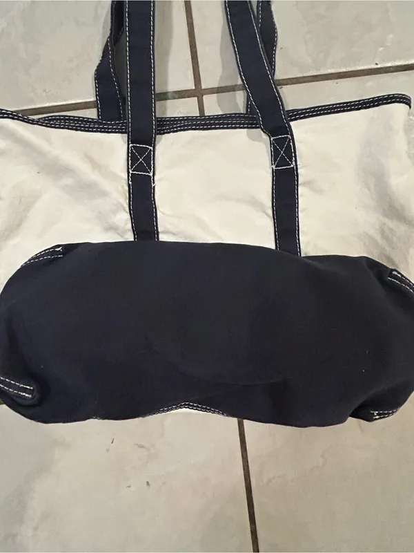 Disney Resort Black & White Canvas Tote Bag - Image 3