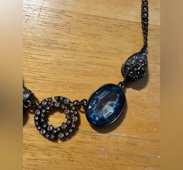 Vera Wang Accented Faux Druzy Necklace - Image 3