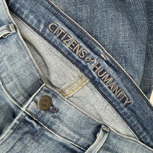 Citizens of Humanity Avedon Ankle Jeans Size 31 Medium‎ Wash Made In USA - Image 4