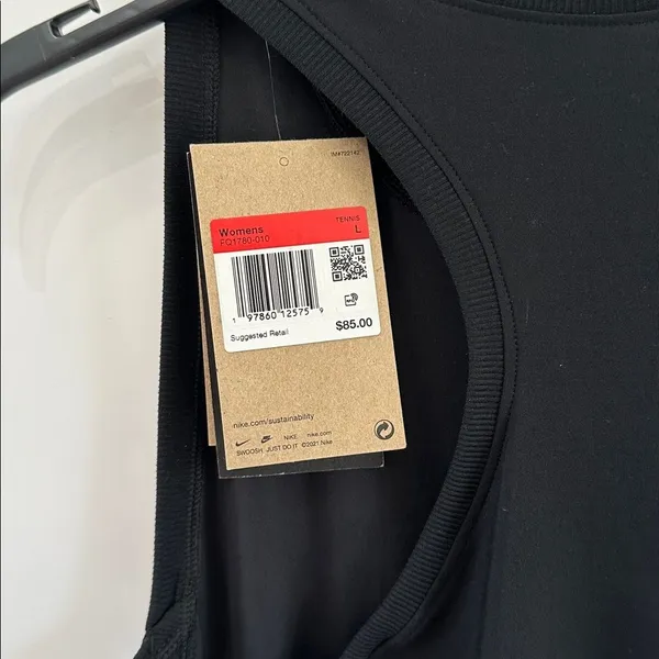 Nike Victory Dri-Fit Tennis Dress NEW Black Large Style FQ1780-010 - Image 14