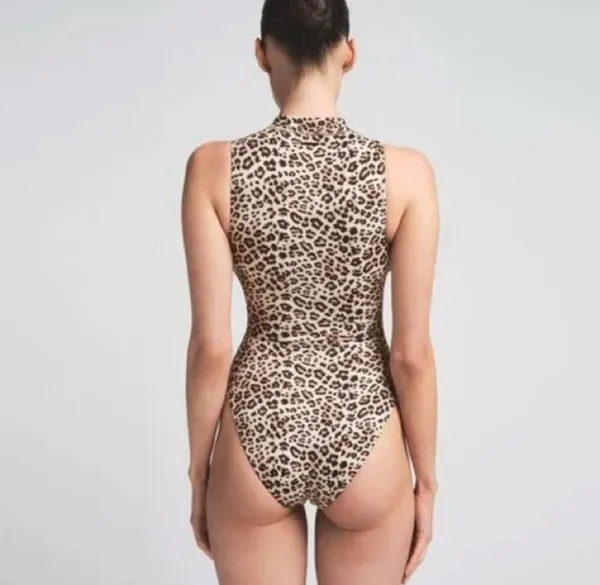 SKIMS Zip Up One Piece Swimsuit XS - Image 7