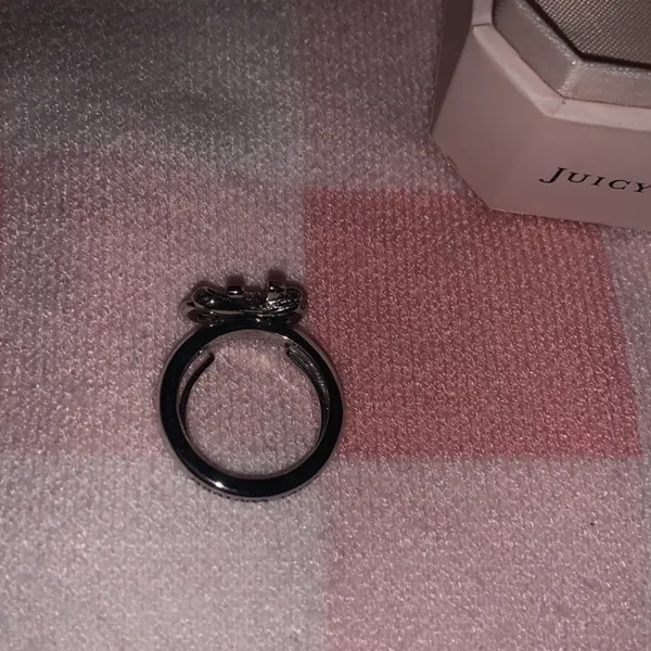 Juicy couture bow ring designer fall casual jewelry y2k Boho classic - Image 2