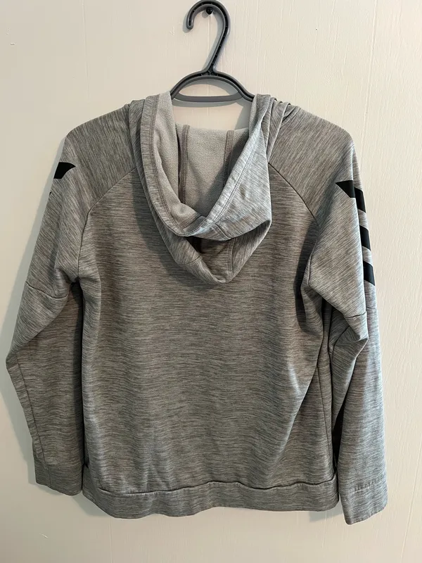 Grey Adidas Zip-Up Jacket - Image 2
