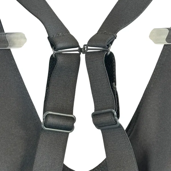 Fabletics Onyx Smudge V Neck Strappy Back M Support Sports Bra L‎ Diamond Dye - Image 9