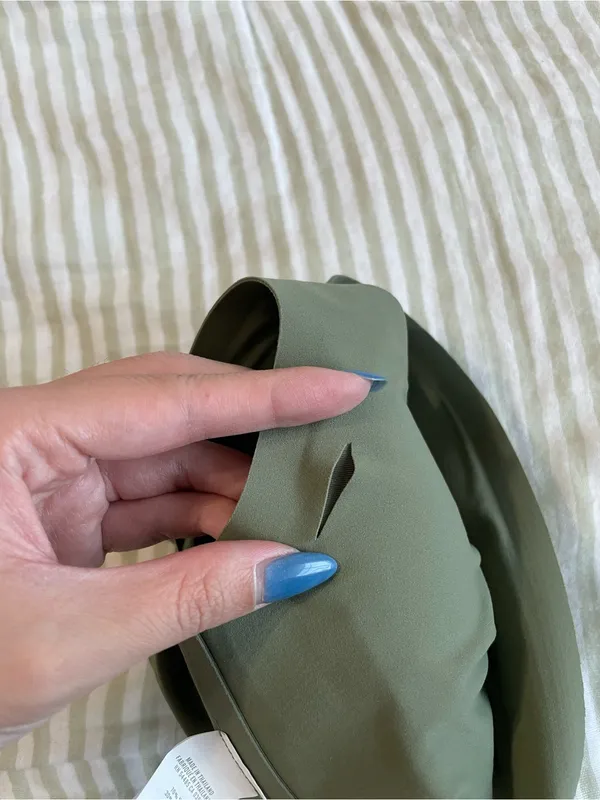 Aerie Smoothez Padded Sweetheart Bralette Size XS Olive Green Sage Second Skin - Image 6
