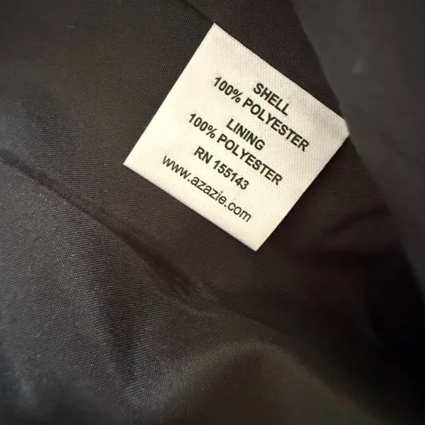Azazie Madelyn Mermaid One Shoulder Convertible Dress Black Size 4 NWT - Image 10