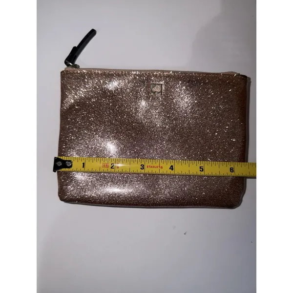 Kate Spade‎ Rose Gold Mavis Street Bethann Sparkle Wristlet Z - Image 3