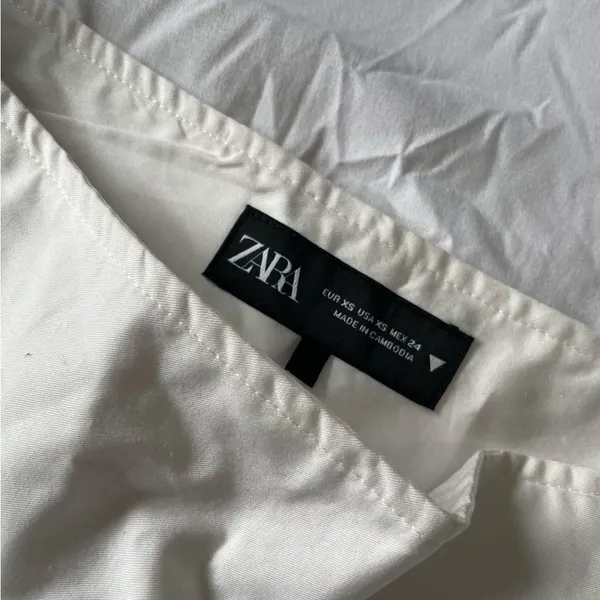 Zara Classic White Skirt - Image 2