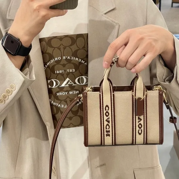 Coach Smith Mini Tote cs618 - Image 8