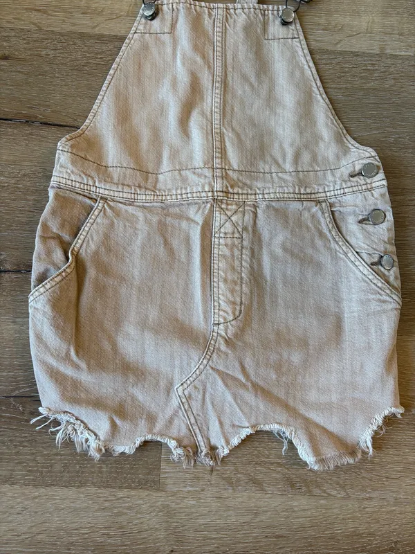 Free People Tan Overall Dress - Image 2