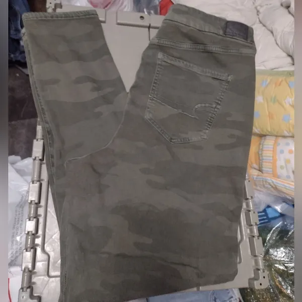 Pixie* American Eagle Camo Ne(x)T Level Stretch Skinny Jeans - Image 2