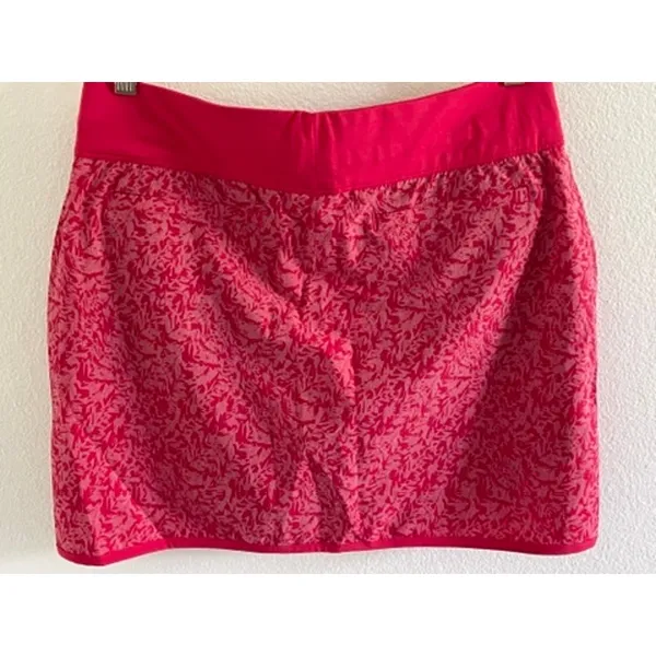 Adidas Pink Print Golf Tennis Pickleball Skort Pockets Small NWT - Image 9