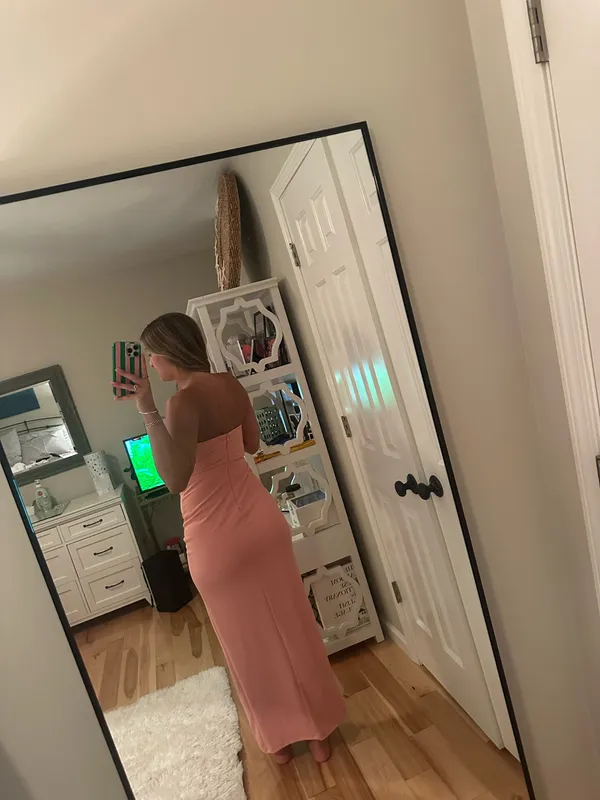Lulus maxi dress pink - Image 3