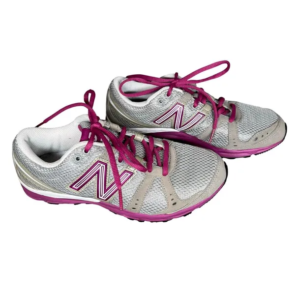 New Balance‎ Womens 690 Gray Pink Sneakers Size 8 - Image 2