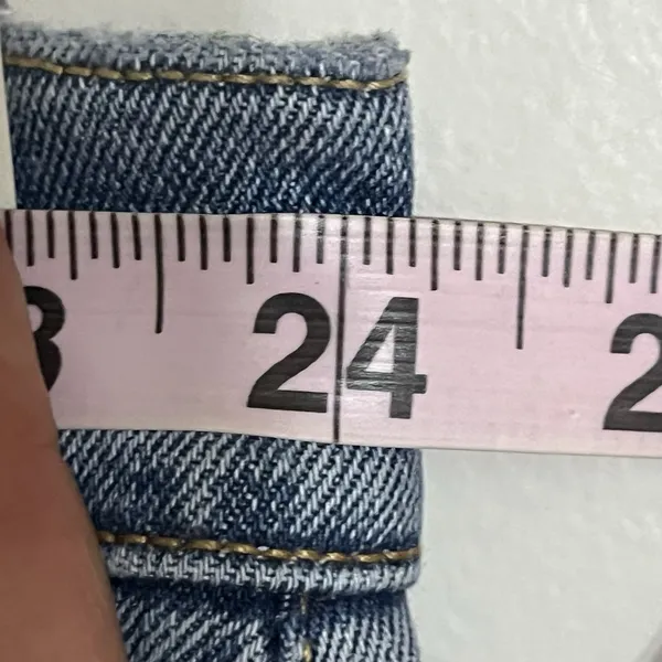 NWT Abercrombie & Fitch Ultra High Rise The Ankle Straight‎ Jeans Size 24 Long - Image 7