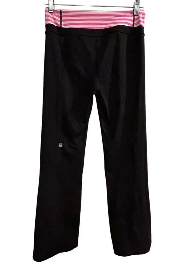 Victoria's Secret Women's Bootcut Yoga Pants Black Size M - Image 6