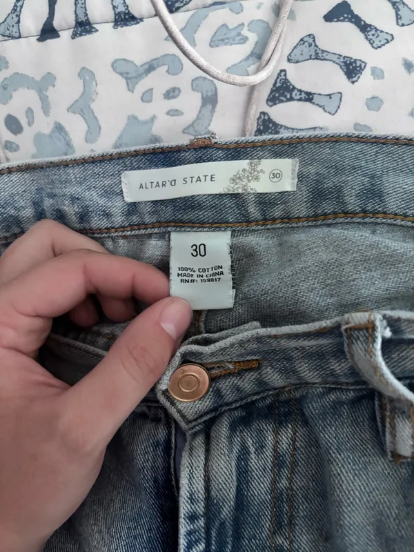 Altar'd State Cargo Jeans - Image 2