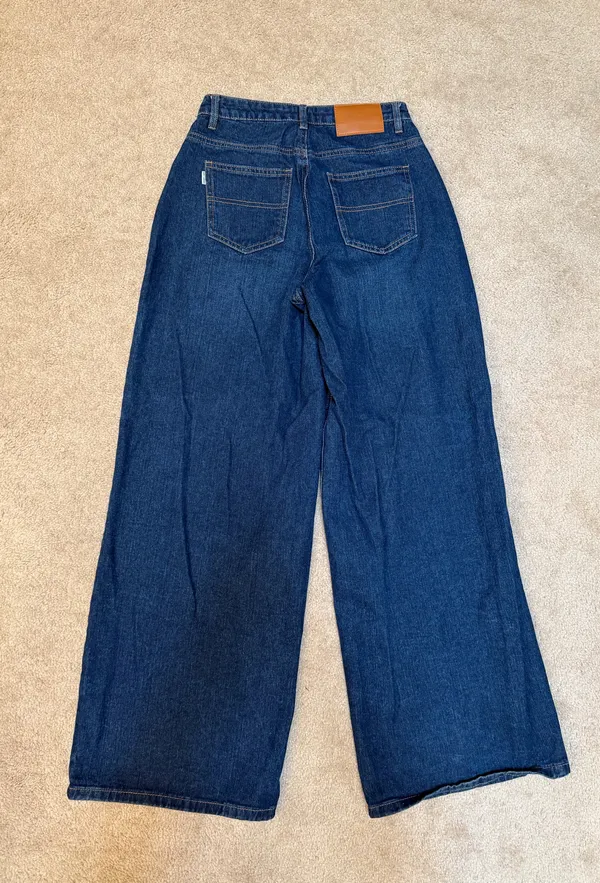 Princess Polly Naylor Mid Rise Wide Leg Jeans - Image 3