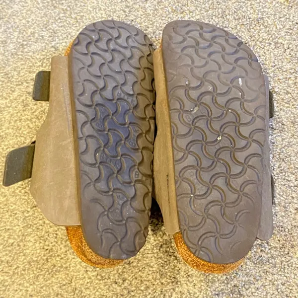 Birkenstock Arizona Oiled Brown Leather Sandals Size 39/8.5 - Image 10
