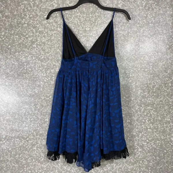 Urban Outfitters Sparkle & Fade Blue Y2K Punk Princess Dress - Size Medium Prom - Image 8
