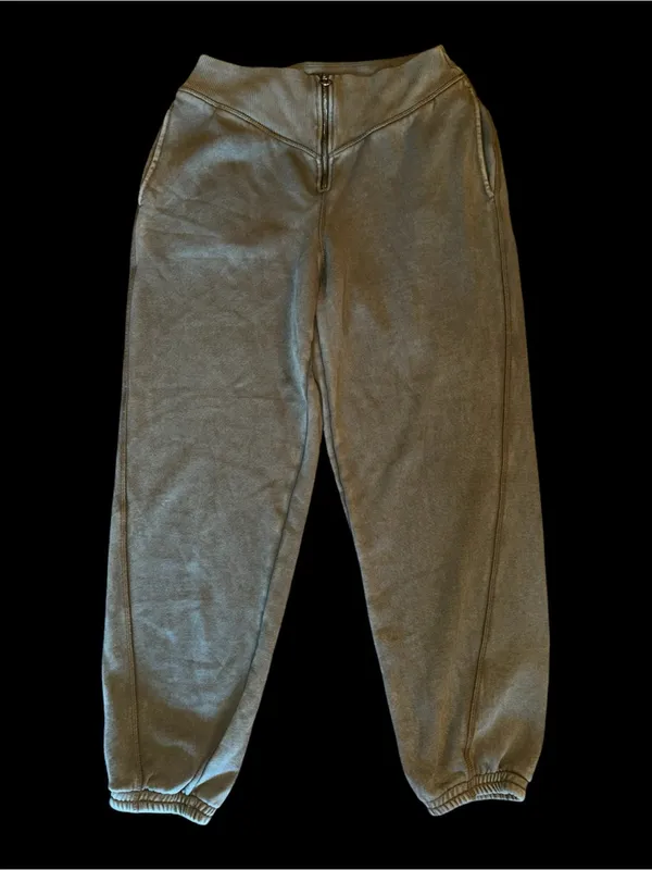 Aerie Olive Green Corset Joggers – Size L Oversized - Image 3