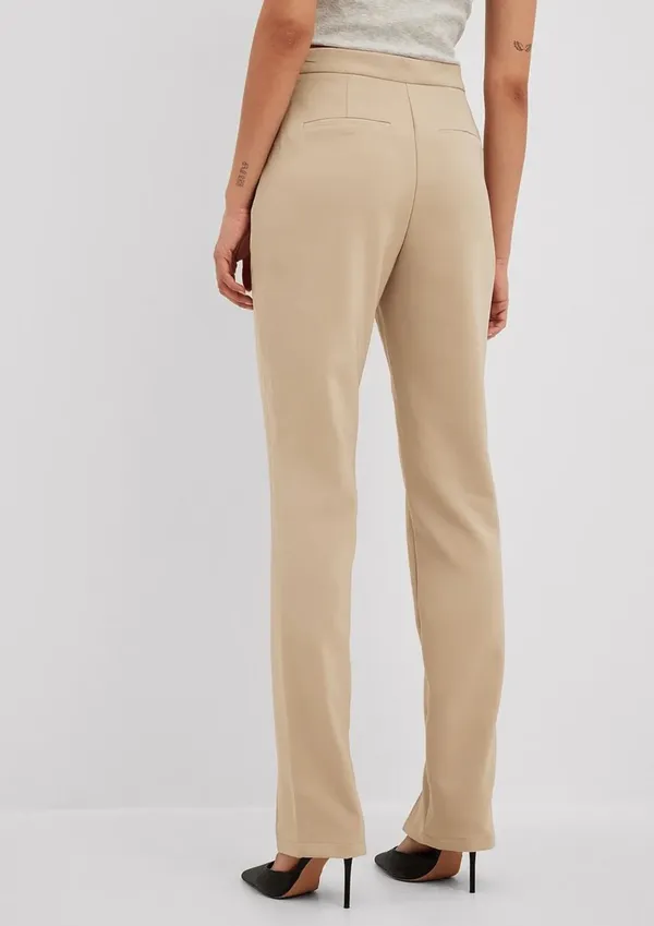 Na-kd High-waisted straight-leg trousers with side slits Brand new - Image 2
