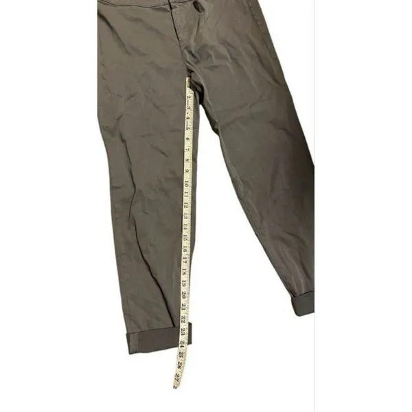 Lila Ryan NWT Size 8 Medium Women Steel Grey Zuri Tapered Trouser Pants - Image 8