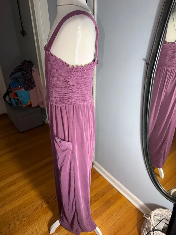 Saturday Sunday by Anthropologie Smocked Strap Jumpsuit/Romper - Image 5